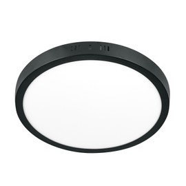 Volteck Lait PLA-223L, Luminario LED tipo plafón 6 W, redondo, luz de día, negro