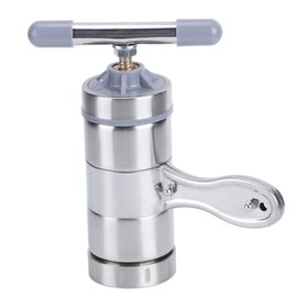 Honey Squeezer, Portable Manual Honey Press Stainless Steel with Filter, Mini Fruit Food Squeezer, Honey Extractor for Honey, Fruits, Food