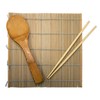 IMUSA USA 3pc Bamboo Complete Sushi Set (Rolling Mat, Chopsticks
