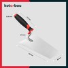 KOTARBAU Stainless Steel Trapezoidal Trowel 180 mm x 80 mm
