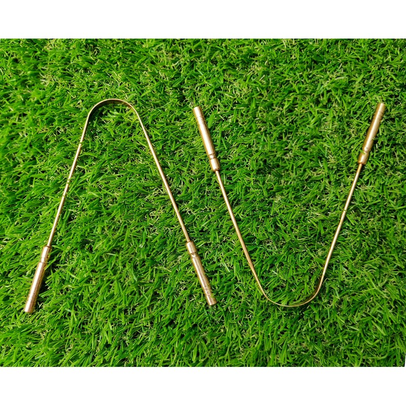 Ayurvedic Copper Tongue Cleaner/Scraper - Premium (Copper)