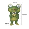 Garden Patio Fence Solar Lights Scare Resin Decorations Solar Garden
