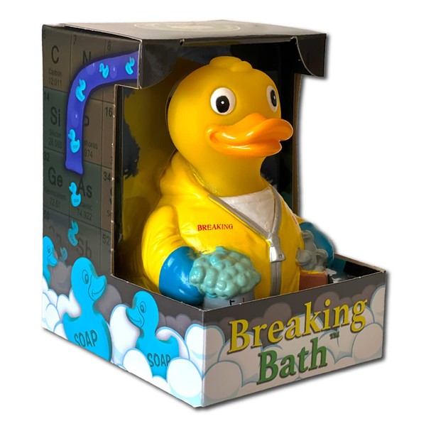 CelebriDucks - Breaking Bath - Floating Rubber Ducks - Collectible