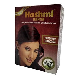 5 HENNA TINTE PARA CABELLO (BURGUNDY) HASHMI | LO MAS NATURAL | SIN MALTRATAR TU CABELLO