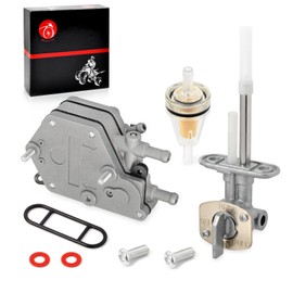 Fuel Valve Petcock and Fuel Pump For Polaris Outlaw 500 Predator 500 2003 2004 2005 2006 2007 7052331 3088070