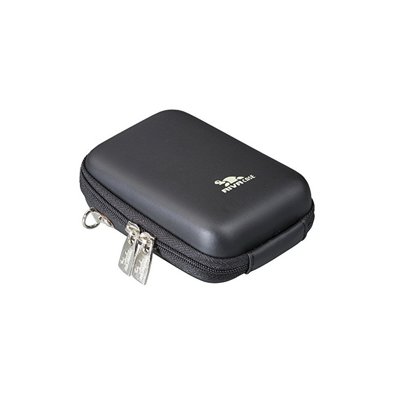 Rivacase 7103 Compact Digital Camera Case, Black