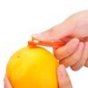2 Pcs Orange Peeler Tools Citrus Peel Cutter Plastic Easy