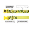 Olahibi Neoprene Padded Dog Collar, Soft and Comfortable, Floral Pattern,