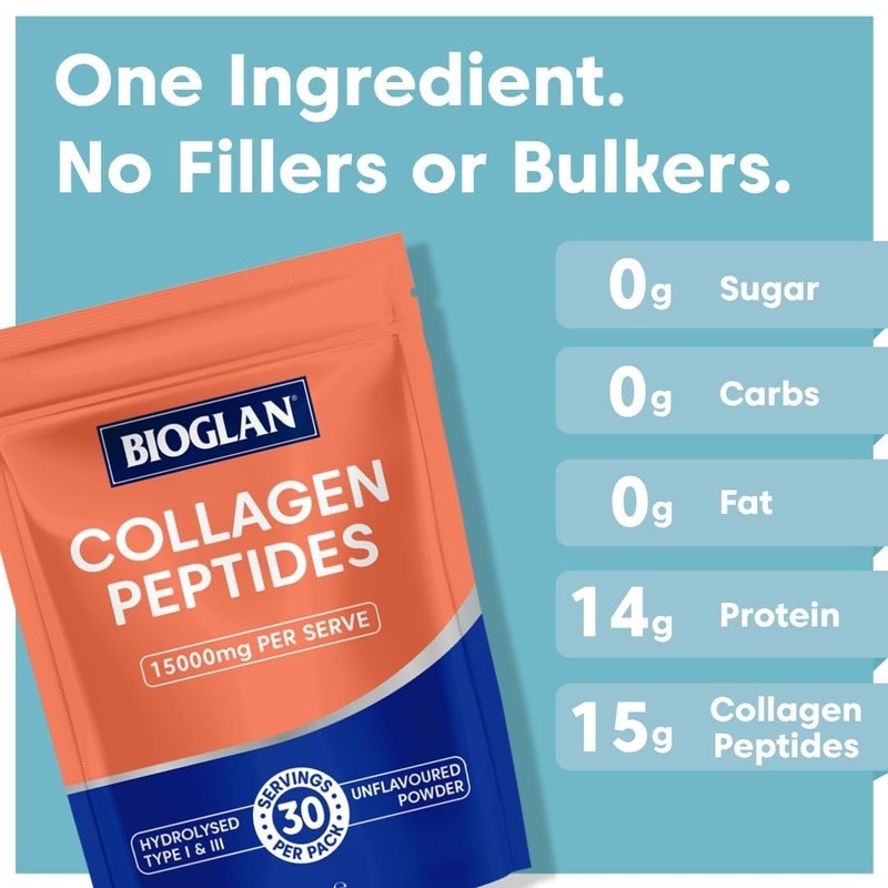 Bioglan Bovine Collagen Peptides Powder - 450g
