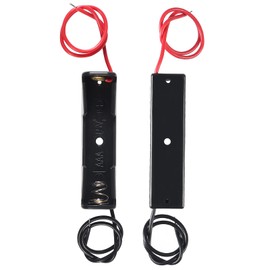 DIANN 20pcs AAA Battery Holder Single 1x 1.5V AAA Battery Holder AAA Battery Holder with Wires