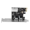 PCIe to USB3.0 Expansion Card 5Gbps 2 Ports 4Pin Power