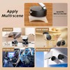 Vacuum Magnetic Suction Phone Holder, Adjustable and Foldable Car Mount,
