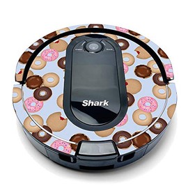 MightySkins Compatible with Shark Iq Robot Top Only Coverage - Donut Binge | Protective, Durable, and Unique Vinyl Decal Wrap Cover | Easy to Apply, Remove, and Change Styles | Made in The USA