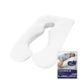 Australian Made Pregnancy/Maternity/Nursing Pillow Body Feeding Support Pillowcase (White Pillowcase ONLY)