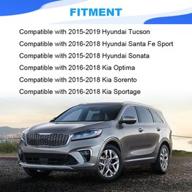 WMPHE Engine Intake Manifold Runner Control Motor Replacement for 911-923 28323-2GGA1 Compatible with 2015-2018 Kia Sorento/Optima K5/Sportage, Hyundai Santa Fe/Tucson ix35/Sonata ix45