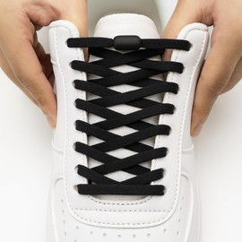 Dimplee No-Tie Elastic Shoelaces with Lock System – Laces with Adjustable for Adults & Kids