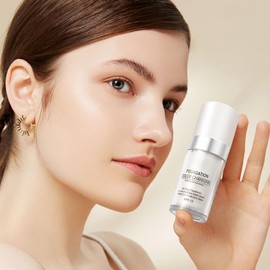 2024 para la Mejor Base para Pieles Maduras que Cambia de Color, Base de Maquillaje Natural Beige 30ml, Maquillaje Base Impermeable y Duradero (Natural Beige, 60ml)