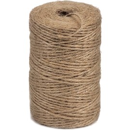 PH PERKHOMY PerkHomy Garden Twine Strong Natural Jute 400 Feet Long Brown Twine for Gardening Tomato Climbing Plant Tie Floristry Crafts Gift Wrapping Packing Decor (Brown 2mm * 400feet)