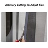 Magnetic Window Screen, 0.6 * 1.0m/1.9 * 3.3ft Polyester Screen