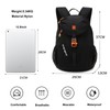 PORRASSO Hiking Backpack Daypack 15L Rucksack Lightweight Waterproof Backpack for
