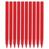 ZOFAX Feltra Felt Tips Colouring Pens, RED, Pack of 10,