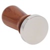 Coffee Tamper Separate Design Stainless Steel Ergonomic Wood Handle Portable