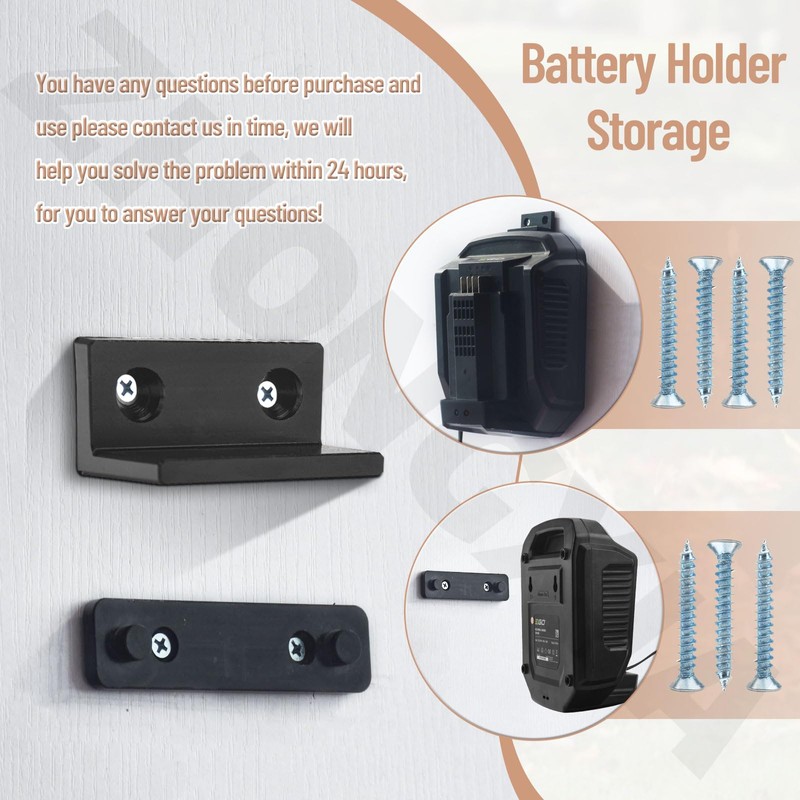 ZHONGXIA Charger Holders & Battery Holders & Leaf Blower Wall