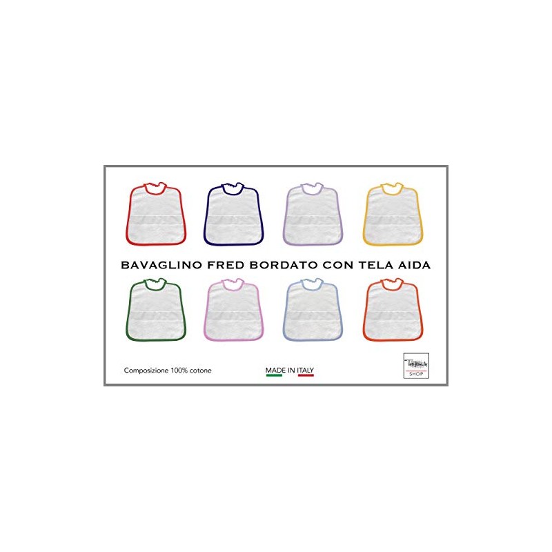 Nursery Napkin Plain Aida Canvas Embroidered Name, lightblue