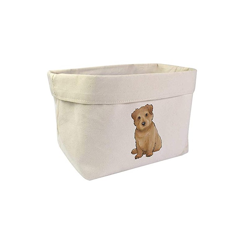 Large 'Norfolk Terrier' Canvas Organiser/Storage Bag (OR00016764)