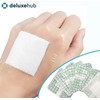 Transparent Wound Dressing, Breathable, Latex-Free, Hypoallergenic, 20 Pieces/Box (2"x2")