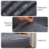 Genina Waterproof Chair Covers for Dining Room, Stretch Jacquard Dining