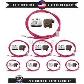 Whirlpool Kenmore 8-Pack 4387535 Refrigerator Relay and Overload for Whirlpool Kenmore Compressor