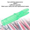100pcs Archery Arrow Nock Durable Plastic Insert Arrow Nocks Light