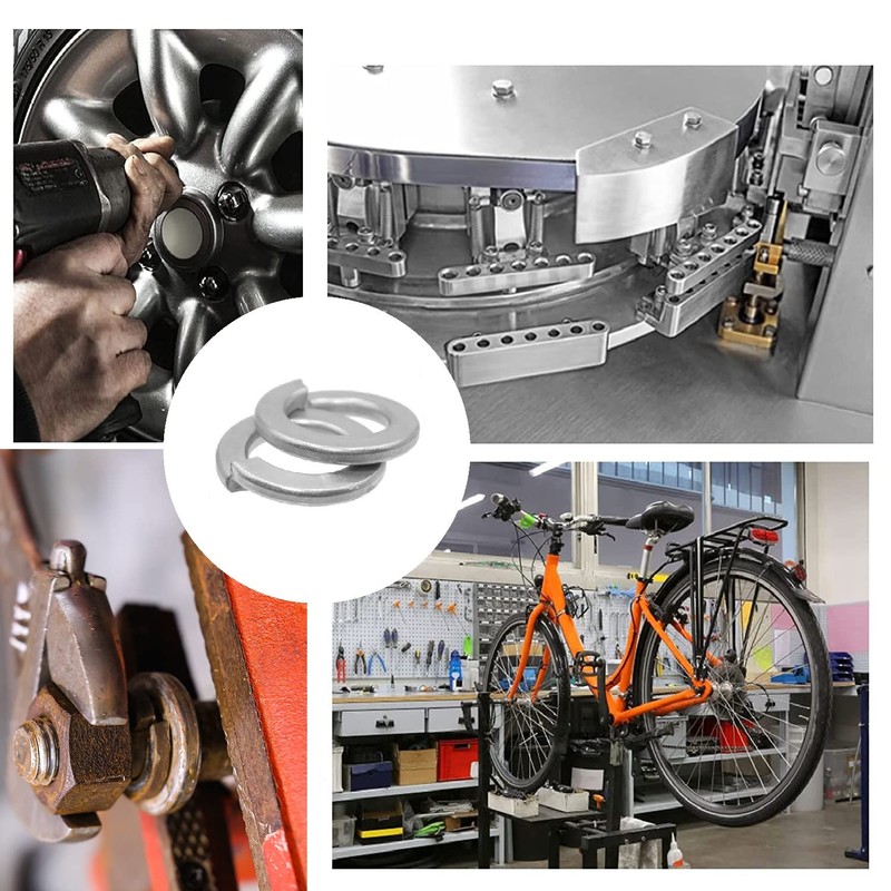 TERF® M4 Rectangular Section Spring Washer M4 (4mm) Steel Split