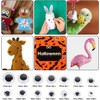 1298Pcs Wiggle Eyes con Autoadhesivo, 4-25mm Googly Wiggle Eyes Pegatinas