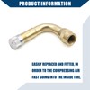 Hihaha Thread Dia Tire Inflator Hose W/ 90 Degree Valve