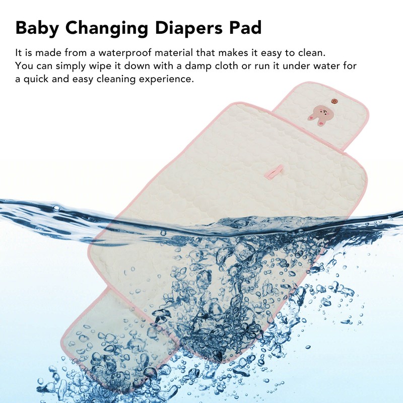 Baby Portable Changing Diaper Pad Foldable Waterproof Travel Diaper Changing