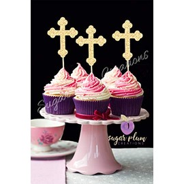 Juego de 12 cruz Cupcakes