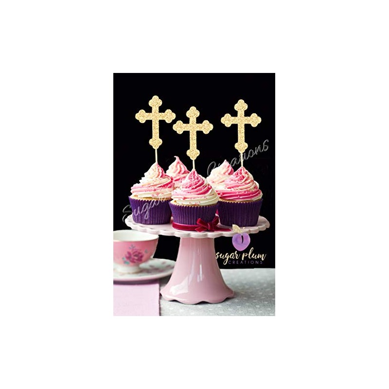Juego de 12 cruz Cupcakes