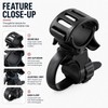 Bicycle Light Bracket for Cycling – 360° Adjustable Anti-Slip Flashlight