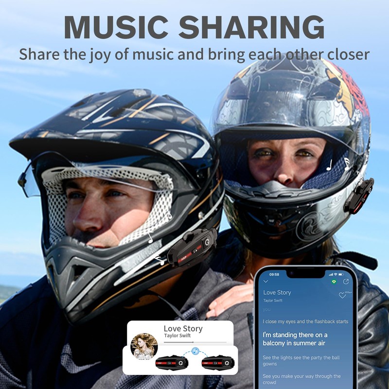 Xgp Communication Motorcycle Helmet Speakers X10 10 Riders Group