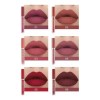 Kit De Labios Mate Hermoso, Set De Regalo De 6