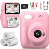 Gofunly Kids Instant Print Camera, 32MP HD Photo with 3.0-inch