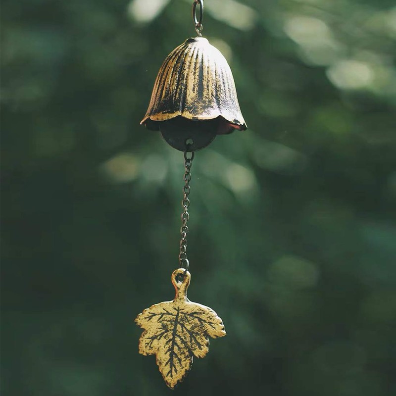 SINNLIG Japanese Traditional Lucky Small Wind Chimes for Outside, Iwachu
