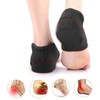 Help Green Heel Protector Pad, 3cm Height Increase, Posture Correction, Foot Care Foot Pad, Crack Prevention Foot Pad Large L