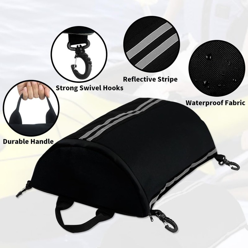 Deck Bag, Paddleboard Storage Bag, Waterproof Deck Cooler Bag with