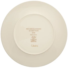Lenox 2016 Annual Holiday Accent Plate, Ivory