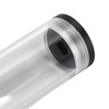 Water Cooling Reservoir 210mm Length Acrylic Plastic 3 Holes /
