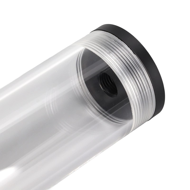 Water Cooling Reservoir 210mm Length Acrylic Plastic 3 Holes /