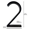 5 Inch Floating House Numbers for Outside Stainless Steel Floating